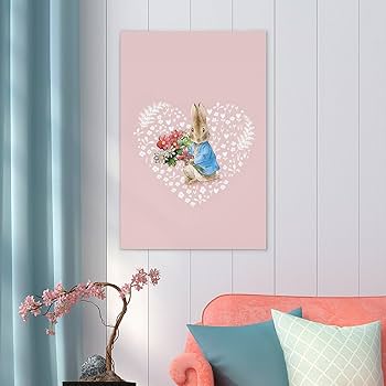 Amazon.co.jp: ピーターラビット ポスター 絵画 インテリア 壁紙用